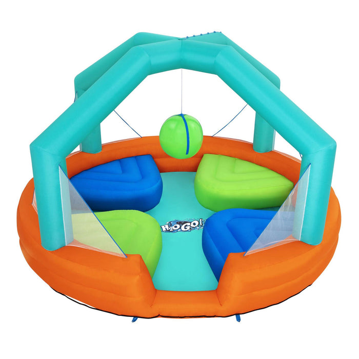 Bestway H2OGO! Dodge & Drench Kids Inflatable Outdoor Water Park with Air Blower