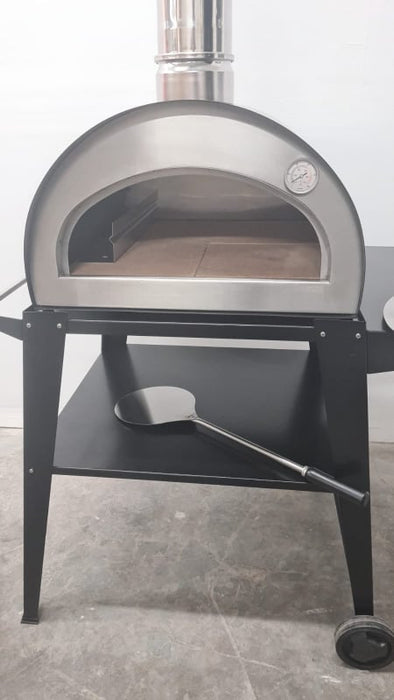 Portable Wood Fired Pizza Oven - Pizzi with Portable Cart