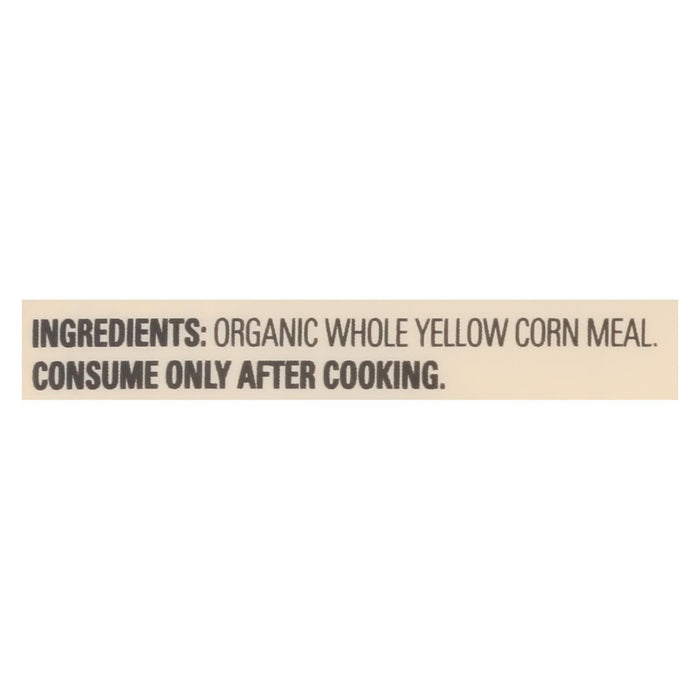 Arrowhead Mills - Organic Yellow Corn Meal - Gluten Free - Case Of 6 - 22 Oz.