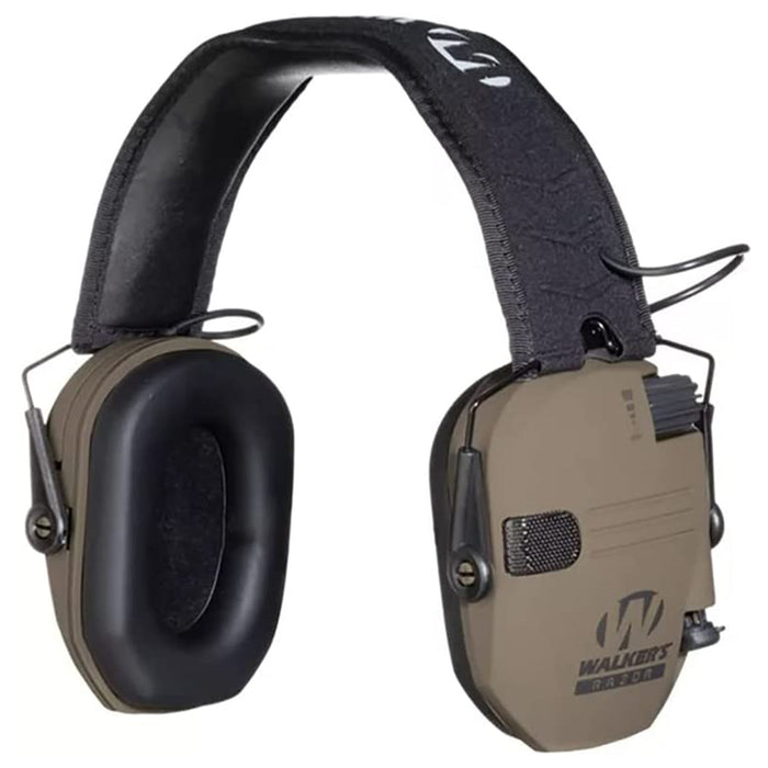 Walker's Razor Slim Shooter Electronic Hearing Protection Earmuff, (4 Pack)