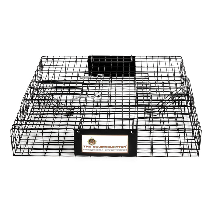 Rugged Ranch Squirrelinator Squirrel Chipmunk Metal 2 Door Trap Cage (4 Pack)