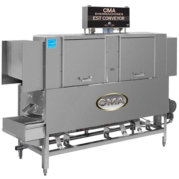 CMA - EST-66 High Temperature Conveyor Dishwasher - Right to Left, 208V, 3 Phase