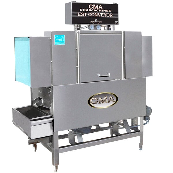 CMA - EST-44 High Temperature Conveyor Dishwasher - Left to Right, 208V, 3 Phase