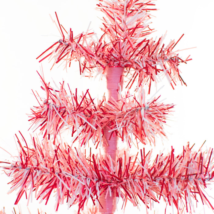 Valentine's Day Firework Tinsel Tree