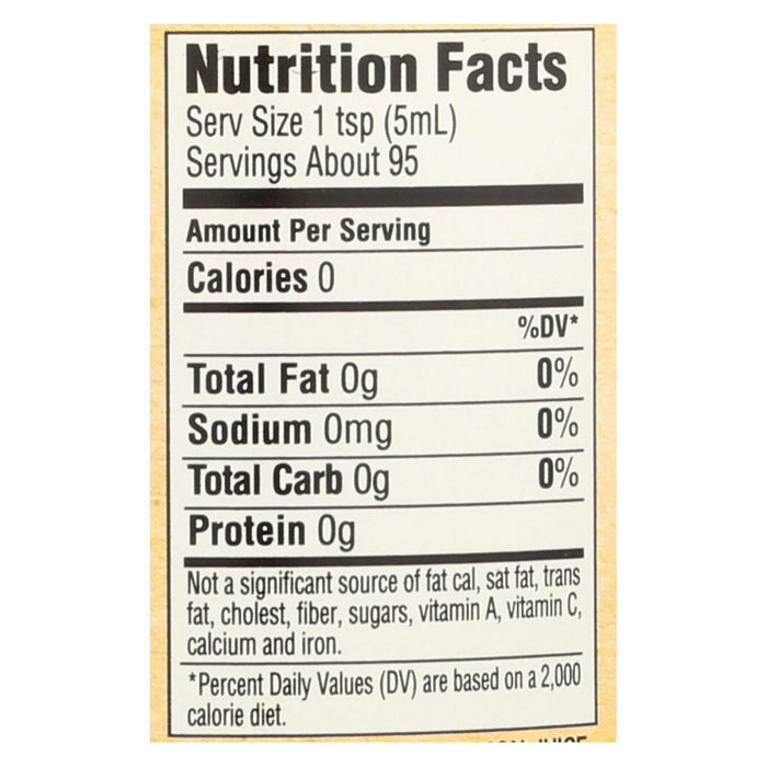 Santa Cruz 100% Organic Lemon Juice  - Case Of 8 - 16 Fz