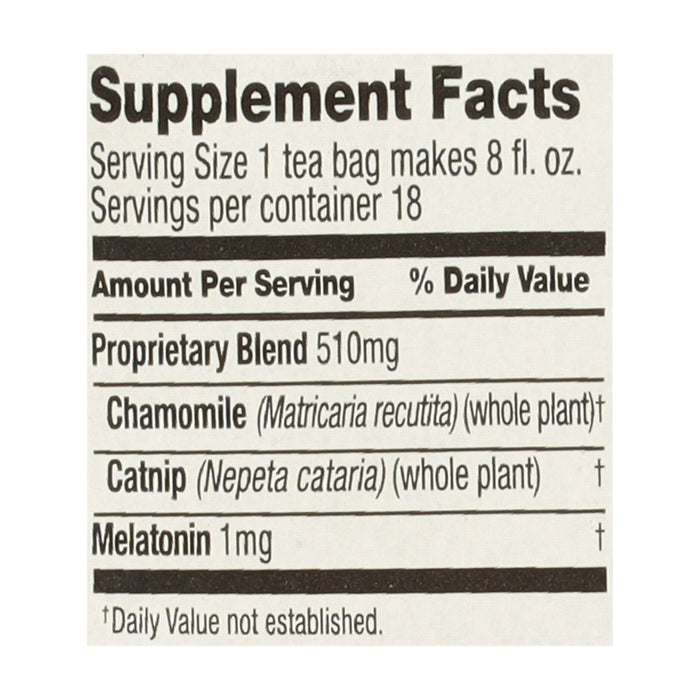 Celestial Seasonings - Tea Sleepytime Melatonin - Cs Of 6-18 Bag