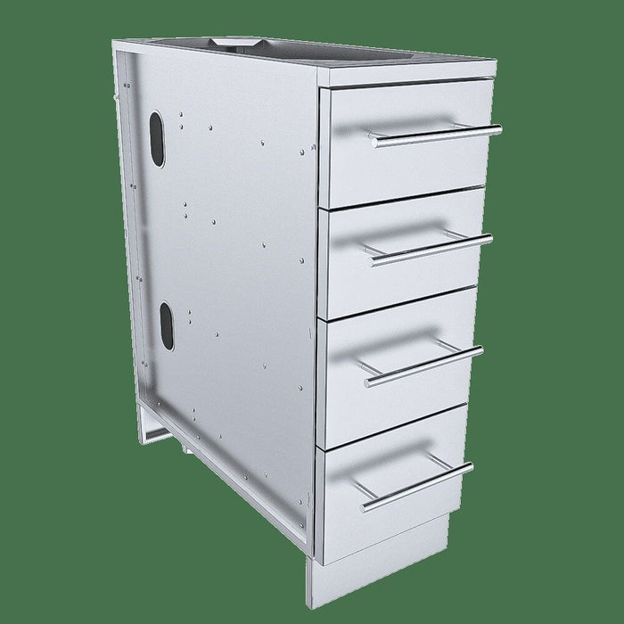 Sunstone 12″ 4 Multi Drawer Storage Base Cabinet – SBC12SMD