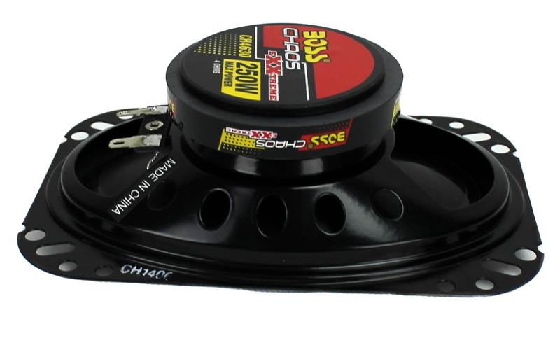 BOSS CH4630 4"x 6" 3-Way 500W Car Audio Coaxial Speakers Stereo 4 Ohm (2 Pairs)