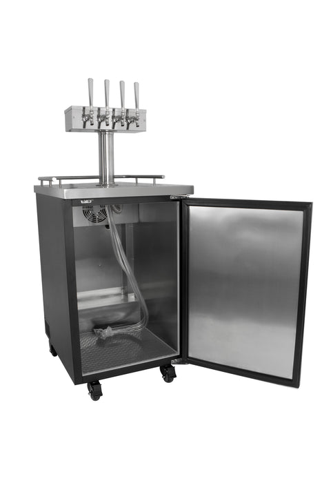 Kegco TCK-1B-4K Beer Dispenser | Restaurant Keg Cooler