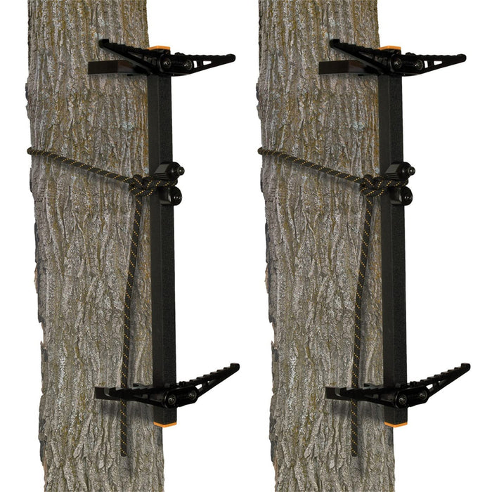 Muddy Pro Climbing Sticks w/Rope Cam Attachment, Tree Stand Hunting Gear, 8 Pack