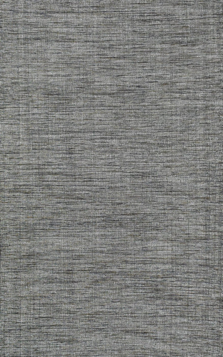 Hand Woven Flatweave Contemporary Gray Wool Area Rug