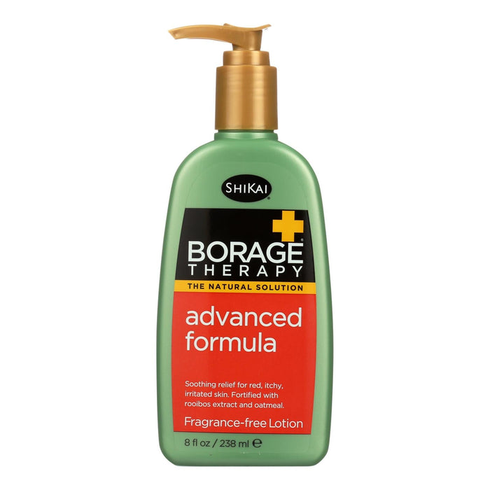 Shikai Borage Therapy Advanced Formula Fragrance Free - 8 Fl Oz - Pack of 2