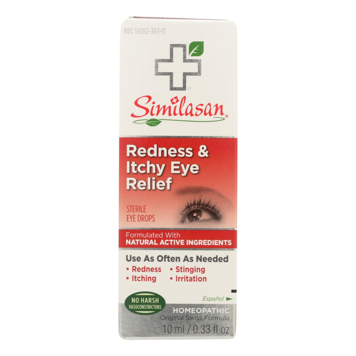 Similasan Redness & Itchy Eye Relief - 0.33oz (Pack of 1)