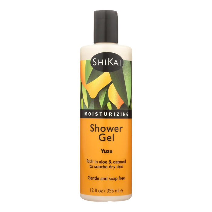 Shikai Products Shower Gel - Yuzu Fruit - 12 Oz - Pack o f3