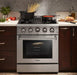 THOR Kitchen 30 in. Natural Gas Burner/Electric Oven Range in Stainless Steel, HRD3088U