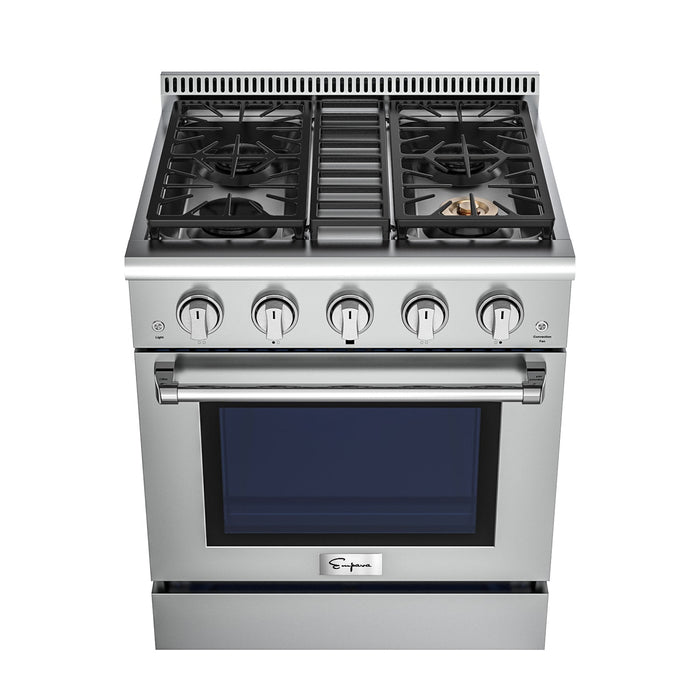 Empava 30 Inch Freestanding Range Gas Cooktop And Oven