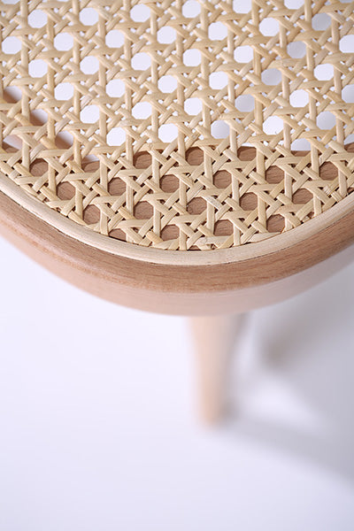 No. 811 Bentwood Chair by Ton-Natural Beech-Cane Seat/Cane Back