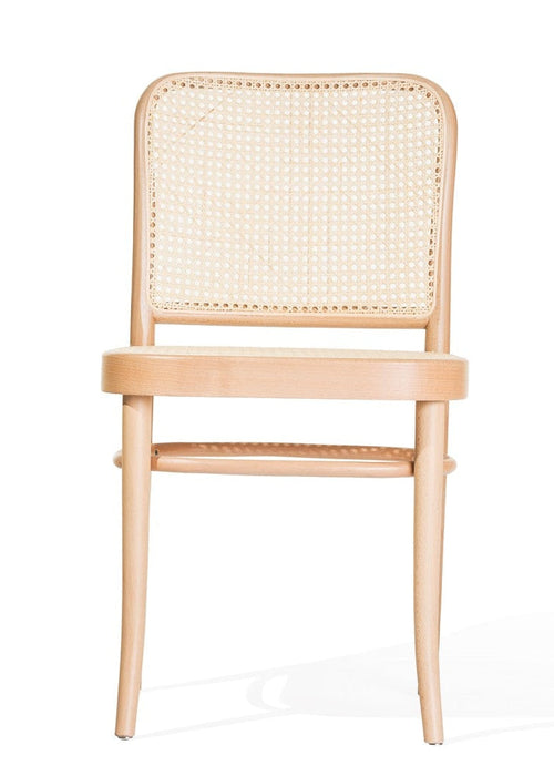 No. 811 Bentwood Chair by Ton-Natural Beech-Cane Seat/Cane Back