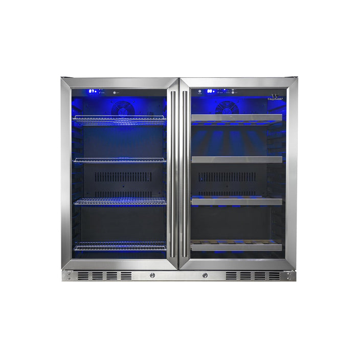 39-Inch Dual-Zone Wine & Beverage Center