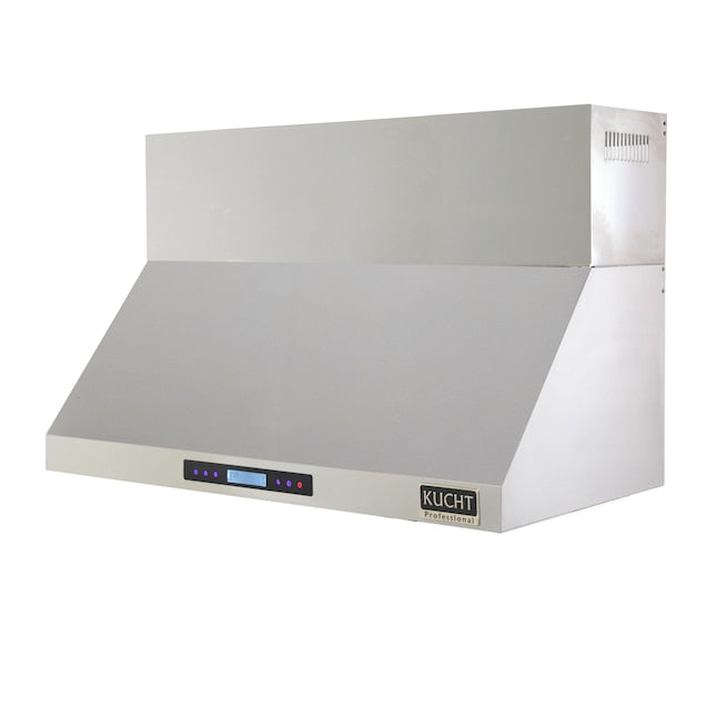 Kucht Professional 48" Wall Mount Range Hood 1,200 CFM in Stainless Steel, KRH4821A