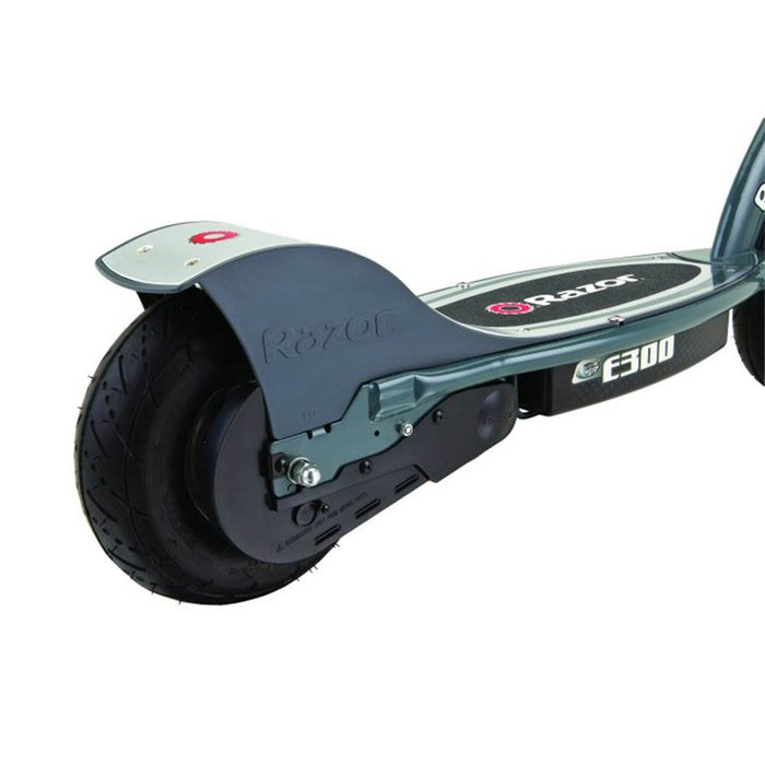 Razor E300 Ride-On 24V High-Torque Motorized Electric Powered Scooter, Gray