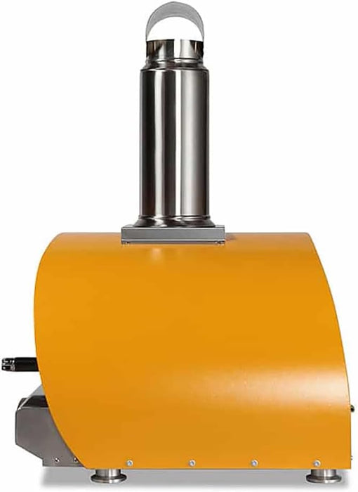 30" Hybrid Multi-Fuel Outdoor Oven, NG, Yellow