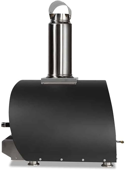 30" Hybrid Multi-Fuel Outdoor Oven, NG, Matte Black