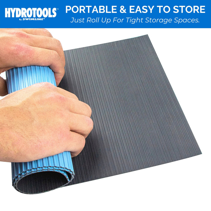 Hydrotools by Swimline Protective Ribbed Ladder Mat/In-Pool Step Pad, 36" x 36"