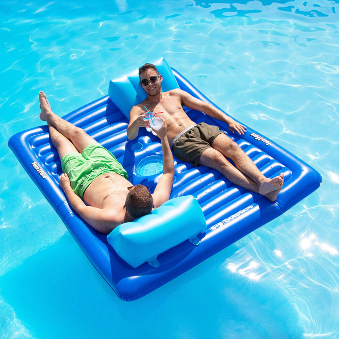 Swimline 16141SF Swimming Pool Inflatable Durable Floating 2 Person Air Mattress