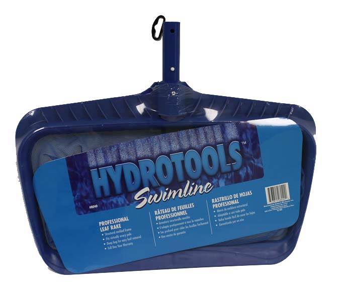 6) Swimline Hydro Tools 8040 Professional Heavy Duty Deep Bag Leaf Rake Pool Net