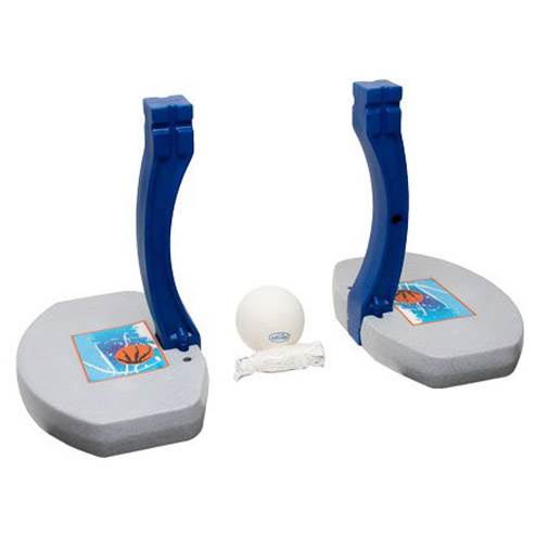 SwimWays 2-In-1 Volleyball and Basketball Swimming Poolside Water Game Set