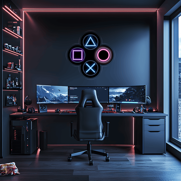 Gamer Plexiglass Neon Art, Gamer Neon Sign, Neon Light Sign, Neon Wall Art, Neon Sign, Neon Light Sign, Neon Gifts, Gamer Gifts