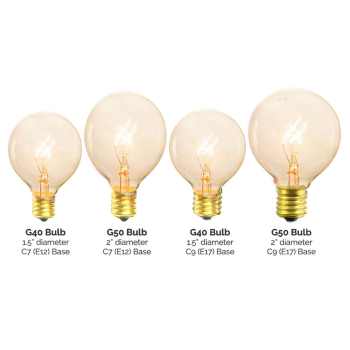 4th Of July G50 Light Bulbs