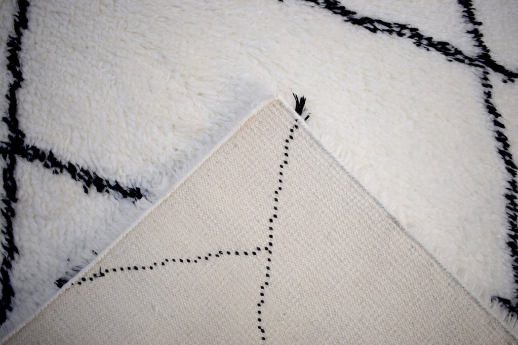Contemporary Hand Woven Plus Moroccan Fine Wool Area Rug