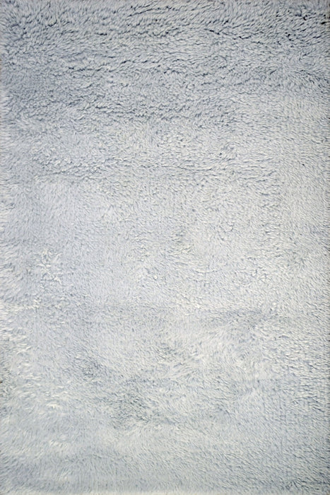Blue and Silver 4'x 6' | 5'x 8' Rug | Modern Handmade NewZealand Wool Area Rug  | The Rug Decor |TRD2379