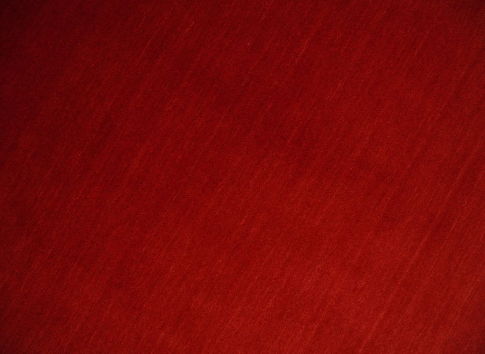 4x6 Small Solid Red Wool Hand Woven Southwestern Gabbeh Rug
