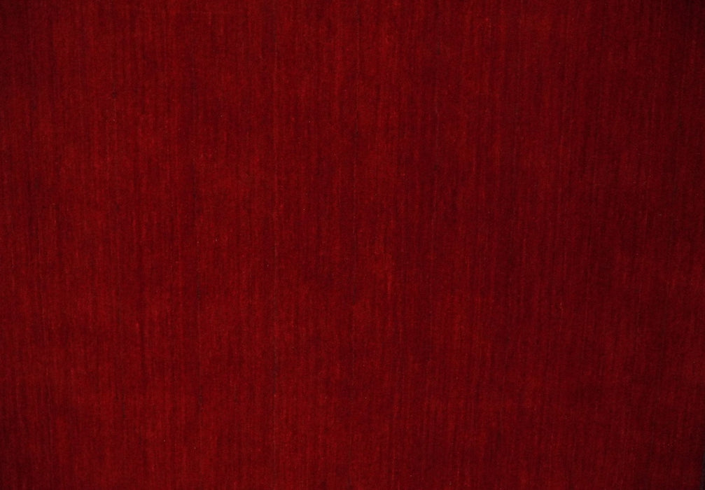 4x6 Small Solid Red Wool Hand Woven Southwestern Gabbeh Rug