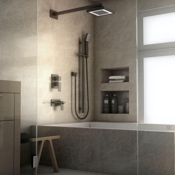 ZLINE Bliss Shower System in Electric Matte Black, BLS-SHS-MB