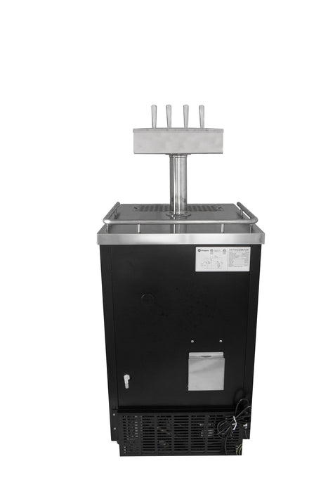 Kegco TCK-1B-4K Beer Dispenser | Restaurant Keg Cooler