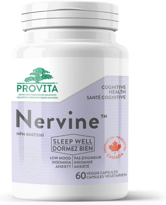 Provita Nervine Supplement - 60 Capsules