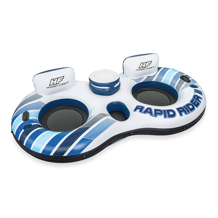 Bestway Hydro-Force Rapid Rider Inflatable Double Water River Tube, Blue