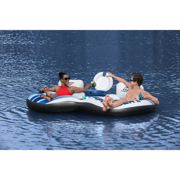 Bestway Hydro-Force Rapid Rider Inflatable Double Water River Tube, Blue