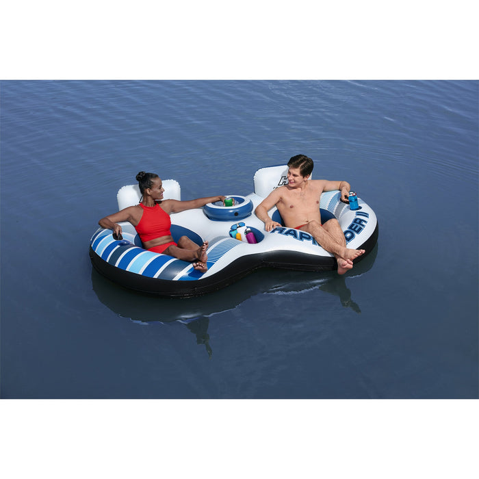 Bestway Hydro-Force Rapid Rider Inflatable Double Water River Tube, Blue