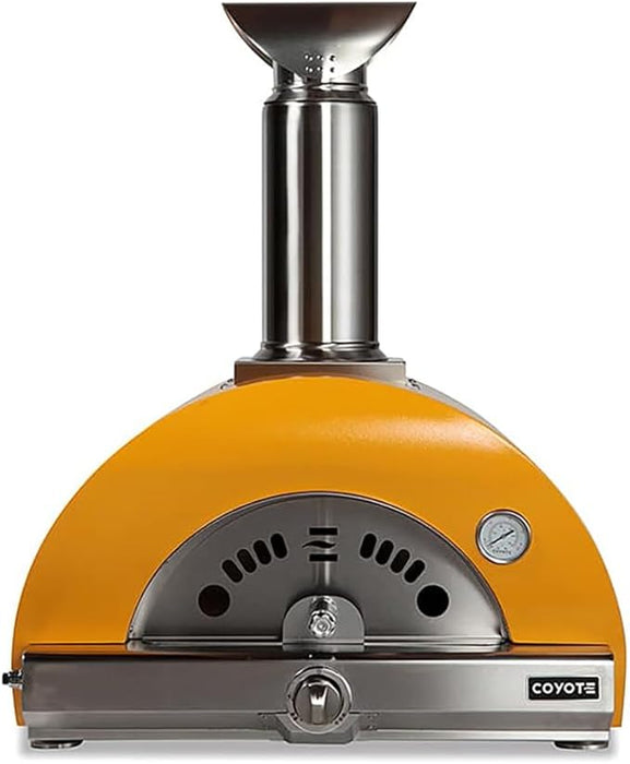 30" Hybrid Multi-Fuel Outdoor Oven, NG, Yellow