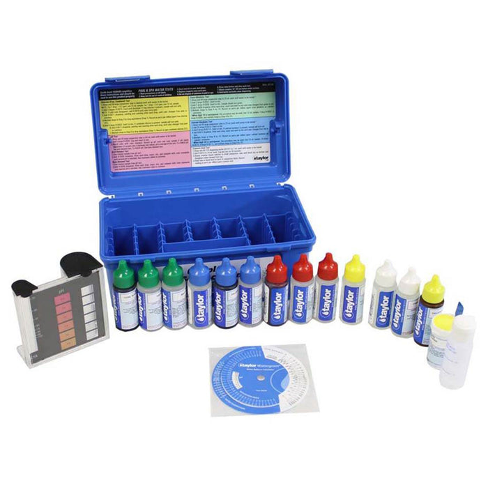 Taylor K-2006C Service Complete Swimming Pool Spa FAS-DPD Chlorine Test Kit