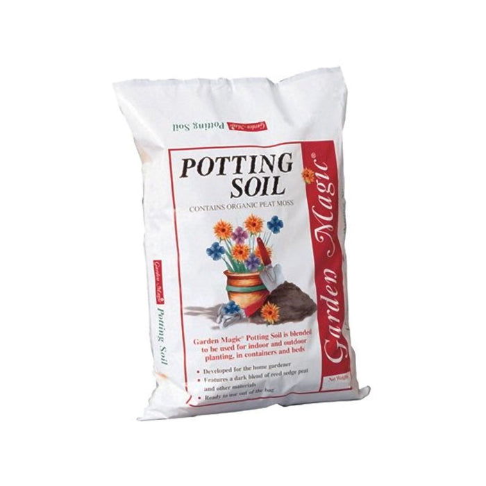 Michigan Peat 5720 Garden Magic Potting Soil Mix, 20 Pound Bag (10 Pack)