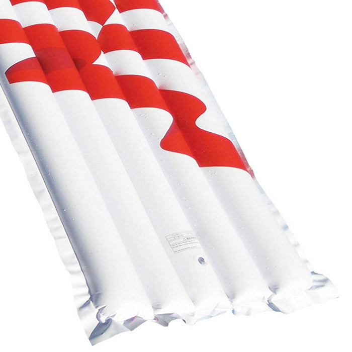 Swimline 36" Inflatable American Flag Pool Tube + 72" American Flag Raft