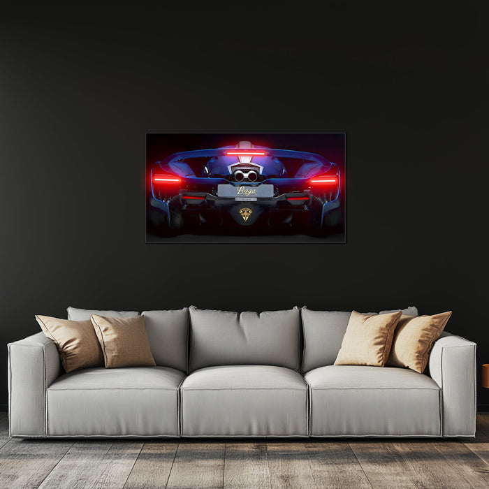 Car light up sign, Car neon light sign, Car wall art lighted, Car led wall decor, Car led sign, Garage neon sign, Neon painting art For Man - UvCar28