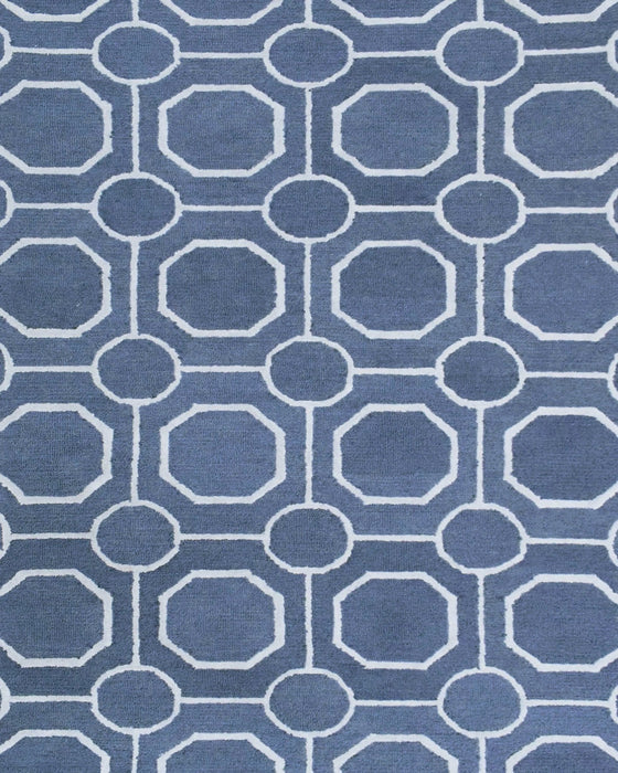 5x8 and 8x11  Handmade Area rug made with fine Wool Area Rug | TRD6376A