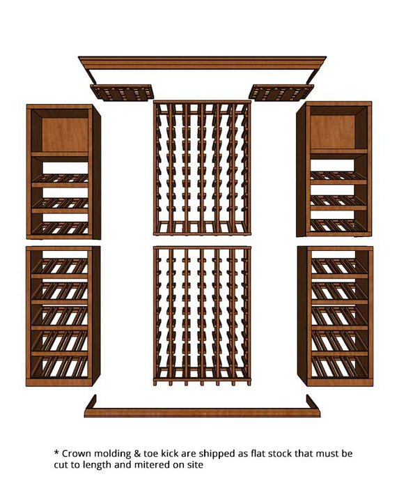 6 Foot Wine Cellar - 208 Bottle Capacity
